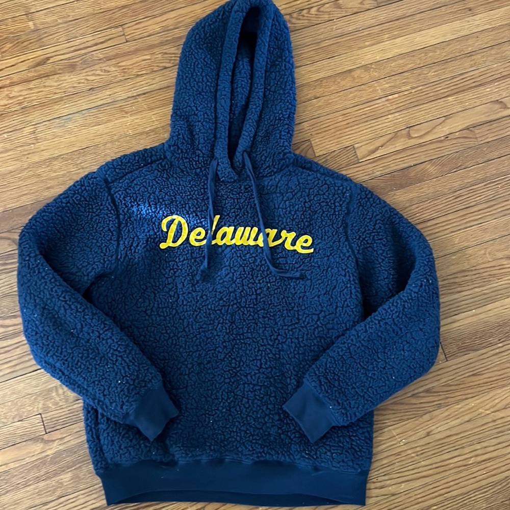 University of Delaware fuzzy hoodie